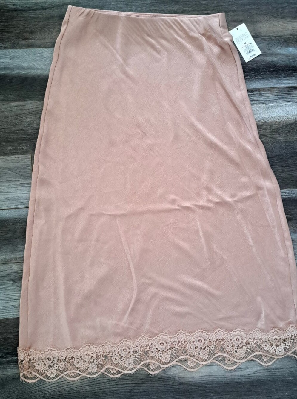 NWT A New Day™ Lace Trim Slip Skirt
